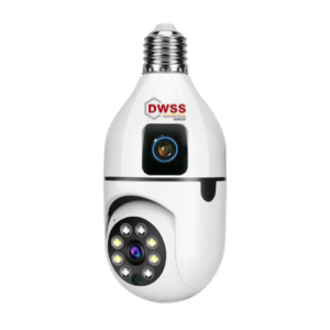 2 Dual Lens Night Vision Motion Detection Bulb Camera 2 Year Warranty